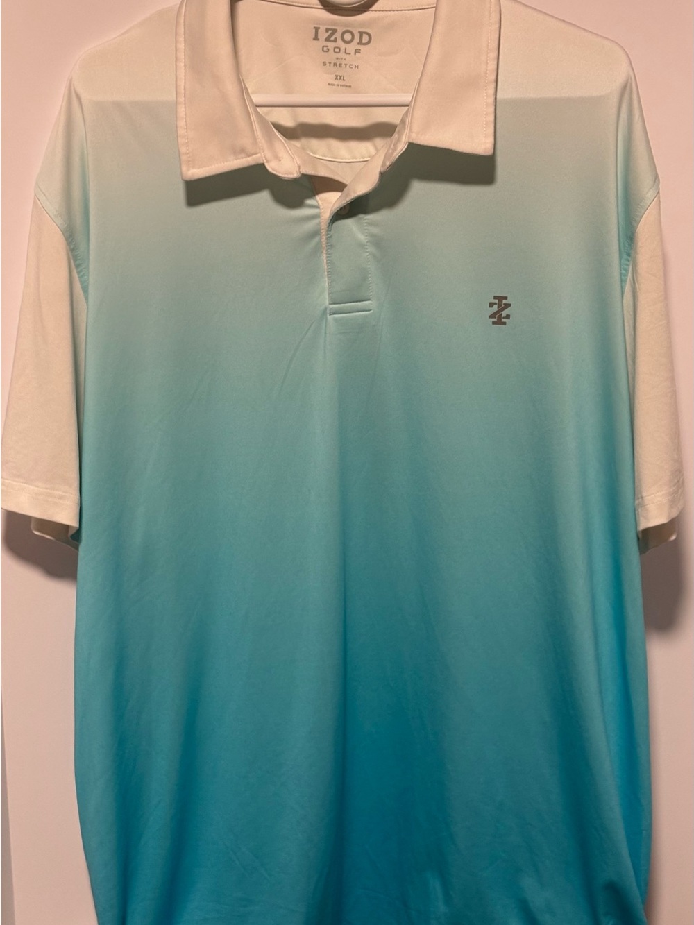 IZOD Men’s Aqua Ombre Performance Polo